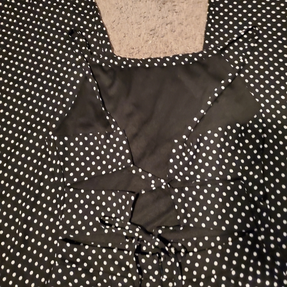 Bebop Lace up Back Wide Leg Jumpsuit - Picture 10 of 12
